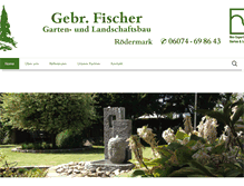 Tablet Screenshot of gebr-fischer.com